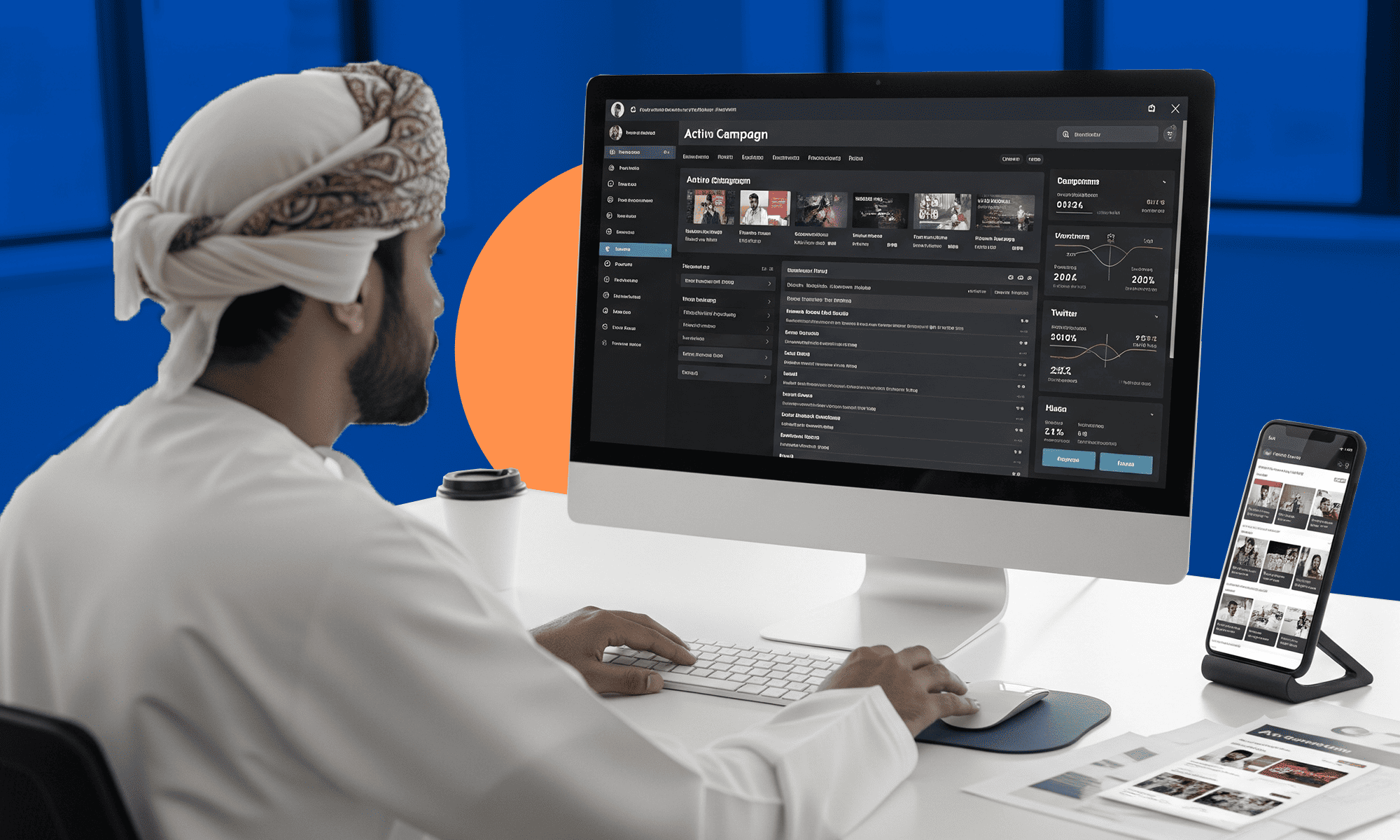إعلانات ممولة على منصات التواصل