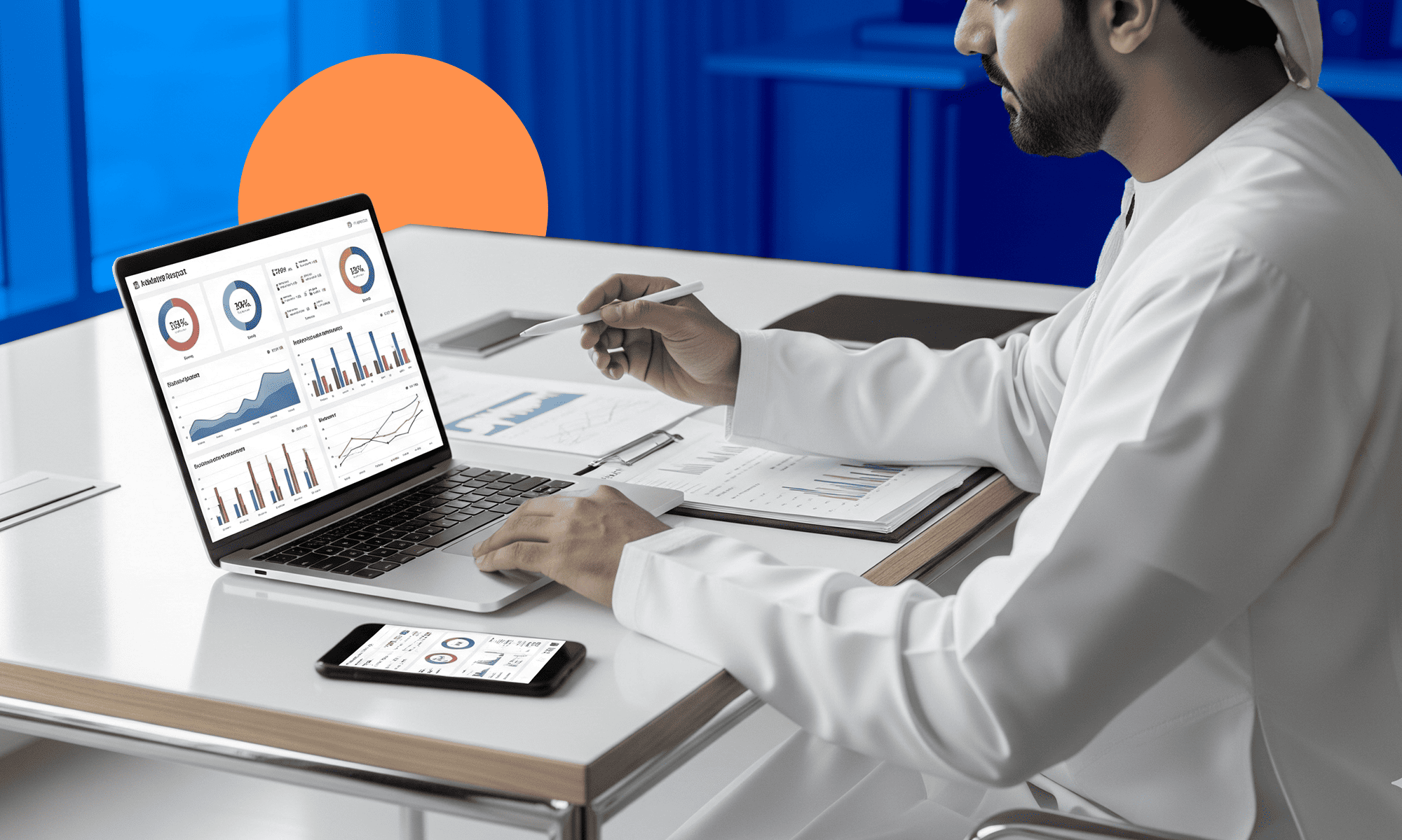 إعداد التقارير الشهرية