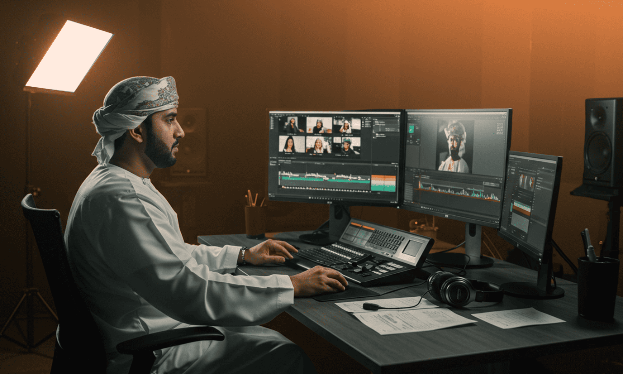 المونتاج والتعديل الاحترافي